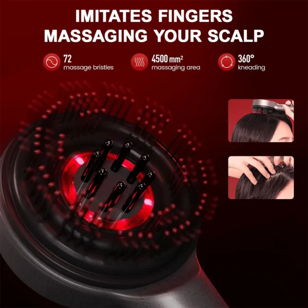 Zenlux Red Light & Oil Scalp Massager - Image 2